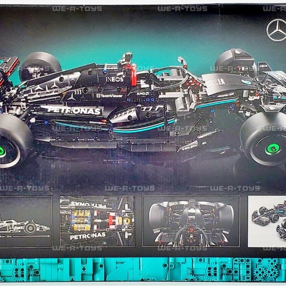 LEGO Technic Mercedes AMG F1 W14 1:8 Scale Model 42171 1642 Pieces - Picture 6 of 8